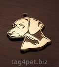 Медальон для собак породы Веймаранер
