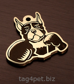 Медальон для собаки Немецкий боксер
