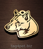 Медальон для породы  Ханаанская собака