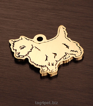 Медальон для собаки породы Норвич терьер