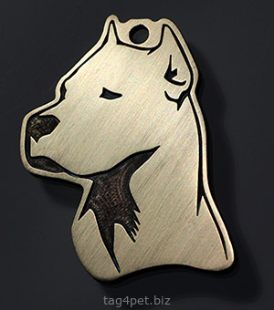 Tag for dog Dogo Argentino