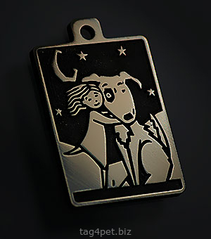 Медальон для собак
